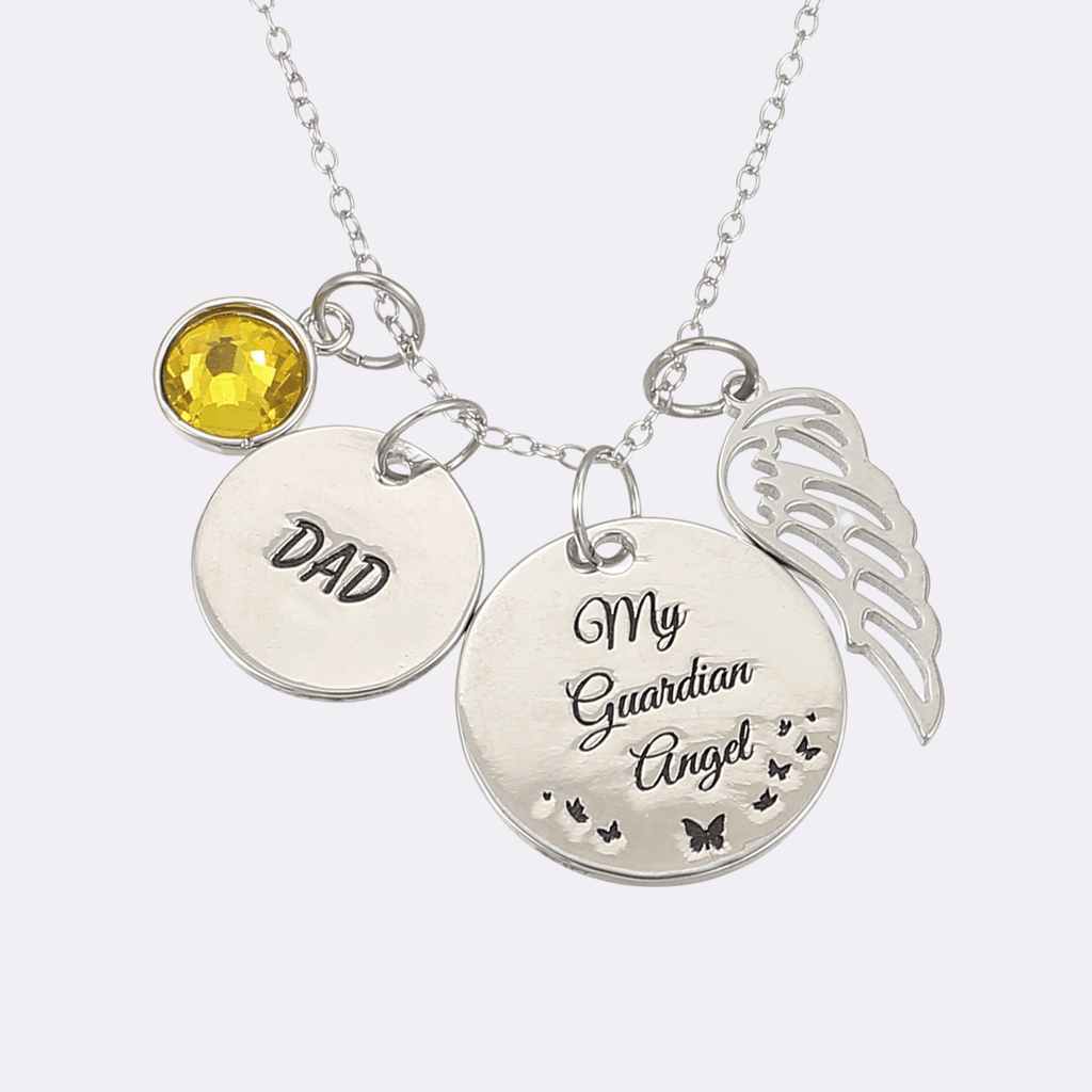 925 Sterling Silver Memorial Necklace - Ornaments Co - 18K Gold Plated